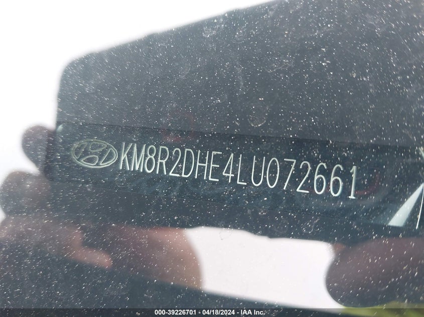 2020 HYUNDAI PALISADE SEL - KM8R2DHE4LU072661