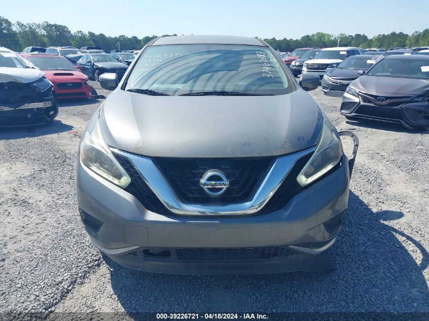 2018 Nissan Murano S VIN: 5N1AZ2MGXJN150145 Lot: 39226721