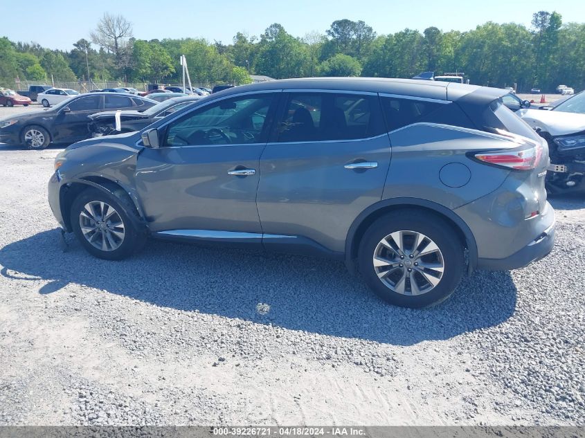 2018 Nissan Murano S VIN: 5N1AZ2MGXJN150145 Lot: 39226721