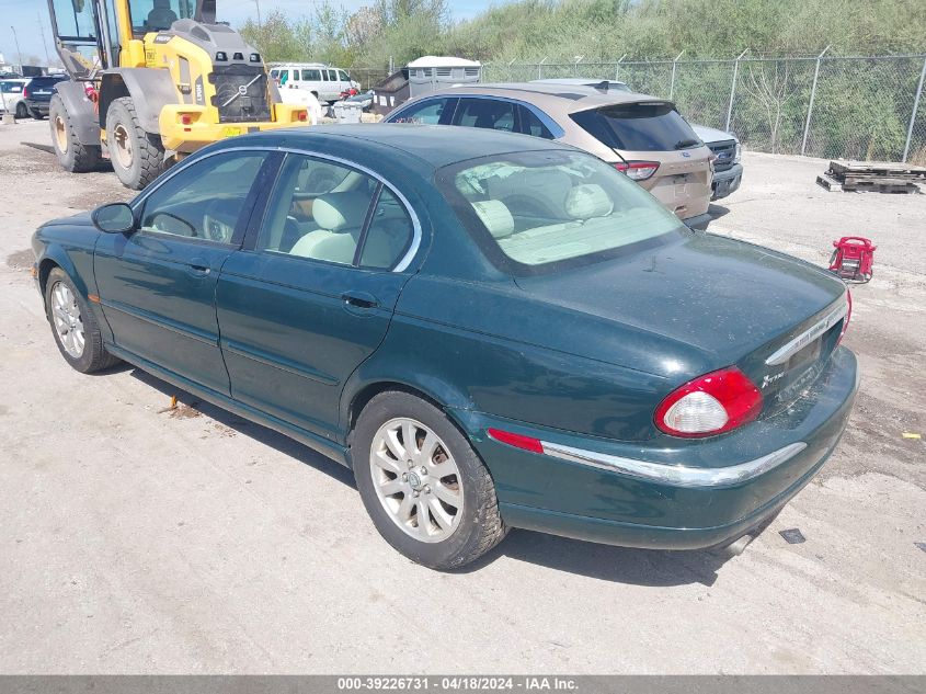 2002 Jaguar X-Type 2.5L VIN: SAJEB51D72XC35847 Lot: 39226731