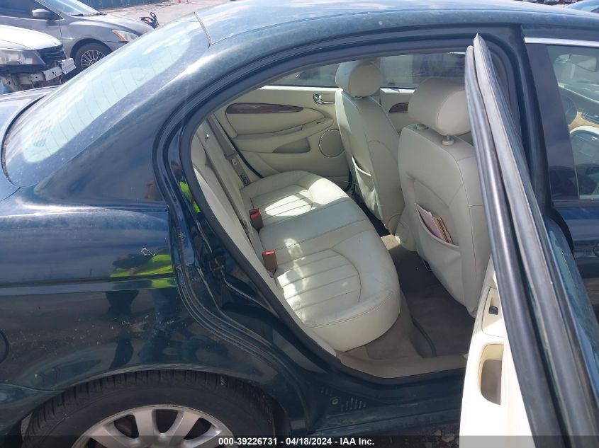 2002 Jaguar X-Type 2.5L VIN: SAJEB51D72XC35847 Lot: 39226731