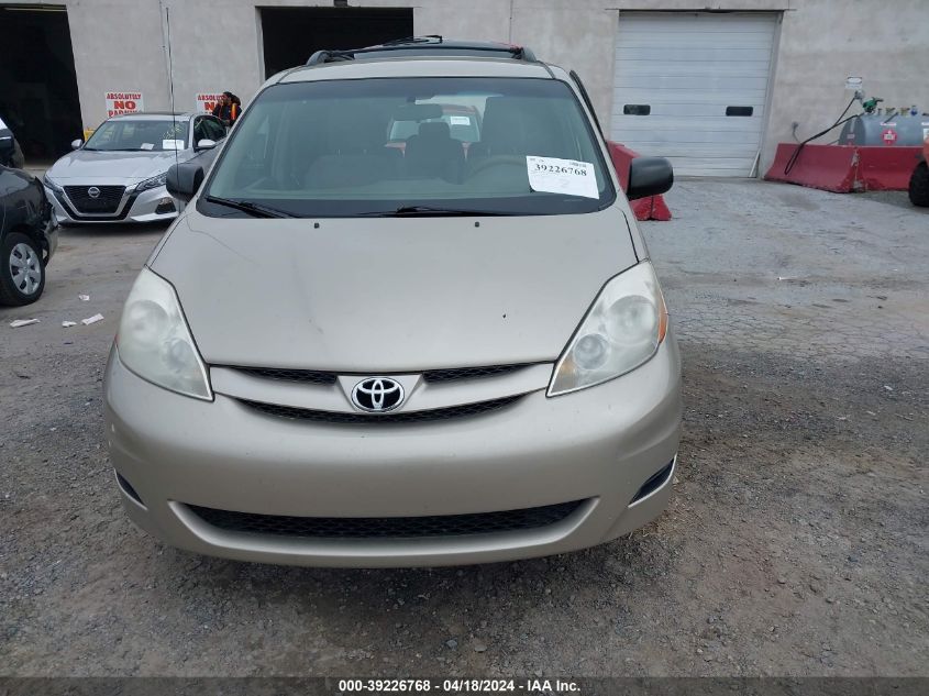 2009 Toyota Sienna Le VIN: 5TDZK23C69S254826 Lot: 39226768