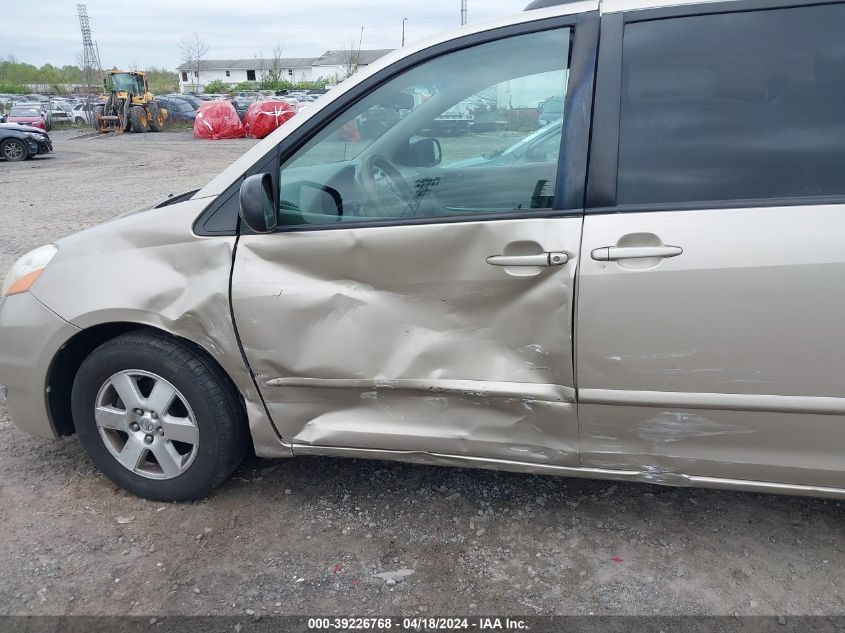 2009 Toyota Sienna Le VIN: 5TDZK23C69S254826 Lot: 39226768