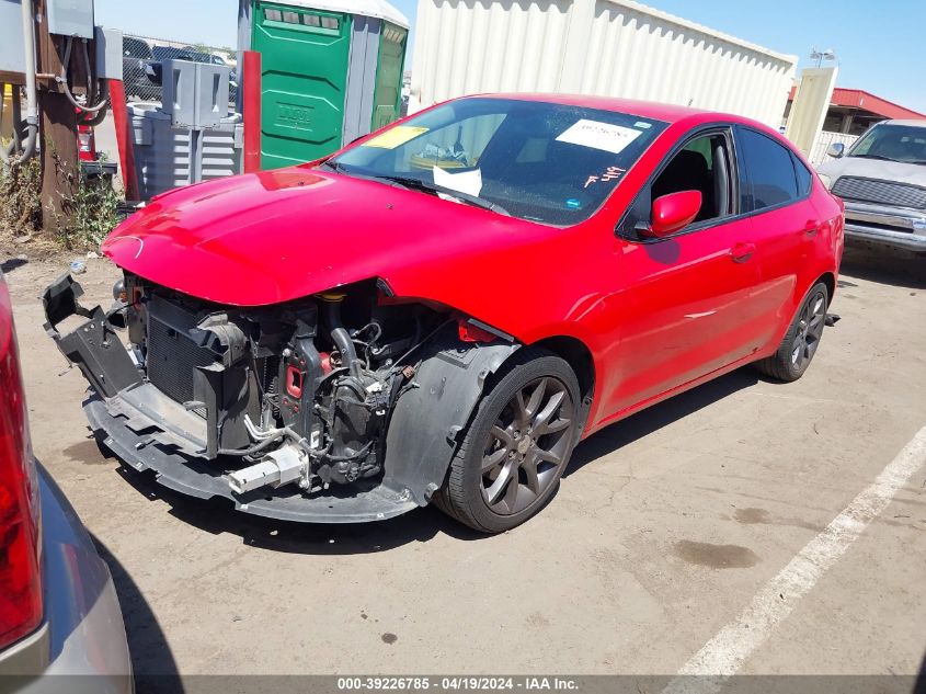 2016 Dodge Dart Se VIN: 1C3CDFAA9GD750497 Lot: 39226785