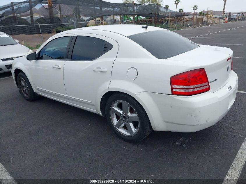 2010 Dodge Avenger Sxt VIN: 1B3CC4FB4AN168184 Lot: 39226820