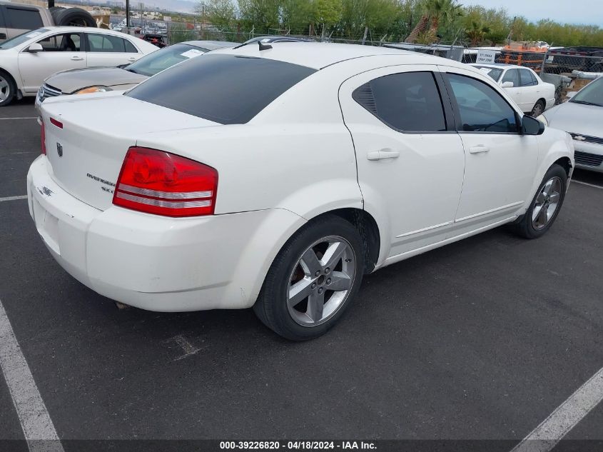 2010 Dodge Avenger Sxt VIN: 1B3CC4FB4AN168184 Lot: 39226820