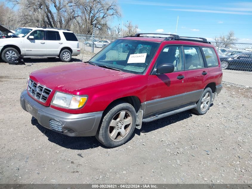 1998 Subaru Forester S VIN: JF1SF6555WH766515 Lot: 39226821