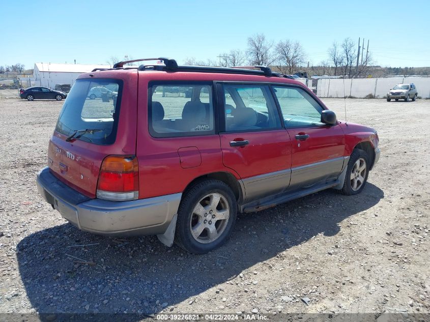 1998 Subaru Forester S VIN: JF1SF6555WH766515 Lot: 39226821