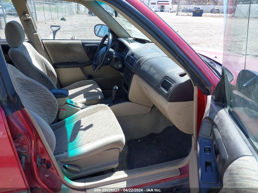 1998 Subaru Forester S VIN: JF1SF6555WH766515 Lot: 39226821