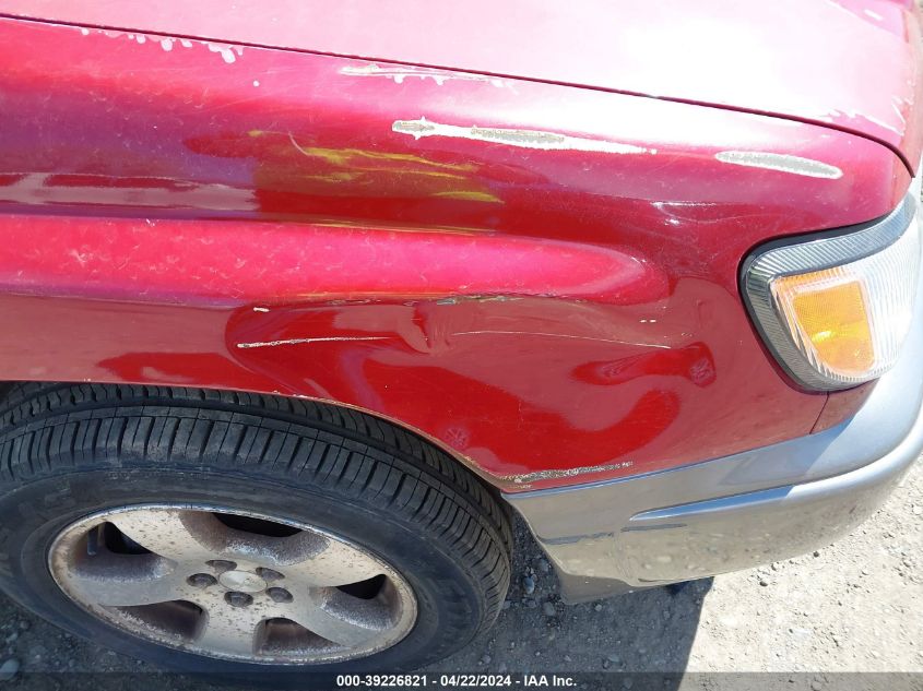 1998 Subaru Forester S VIN: JF1SF6555WH766515 Lot: 39226821