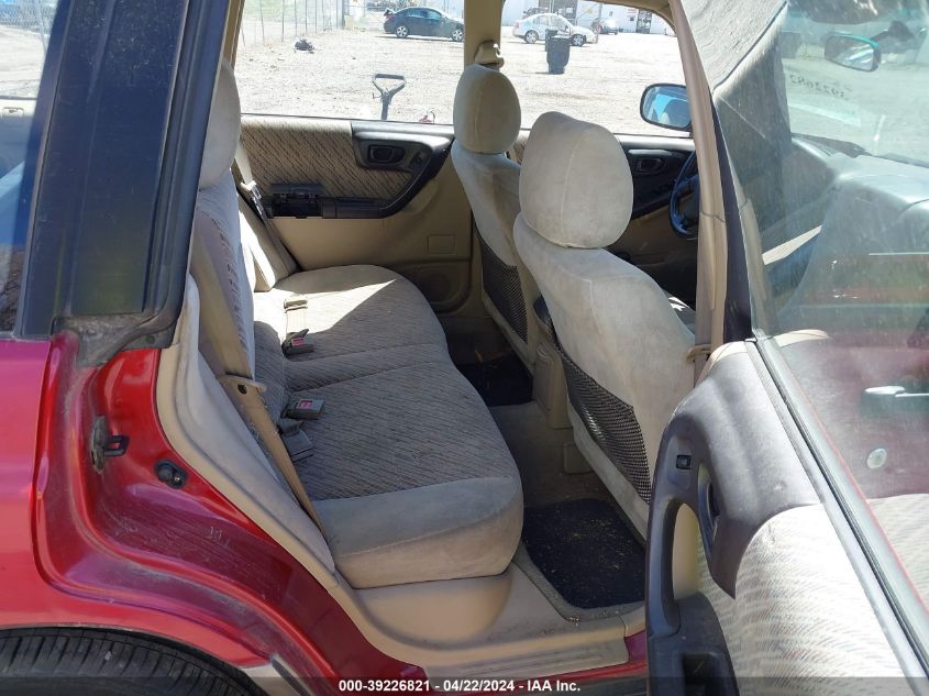 1998 Subaru Forester S VIN: JF1SF6555WH766515 Lot: 39226821