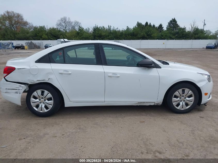 2014 Chevrolet Cruze Ls Auto VIN: 1G1PA5SH9E7285428 Lot: 39226825