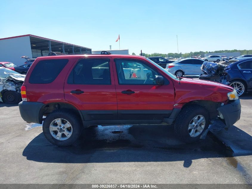 2005 Ford Escape Xlt VIN: 1FMYU93135KB27610 Lot: 39226837