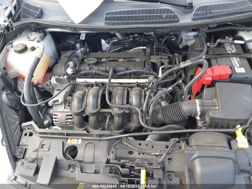 VIN 3FADP4BJ5KM124622 2019 FORD FIESTA SE