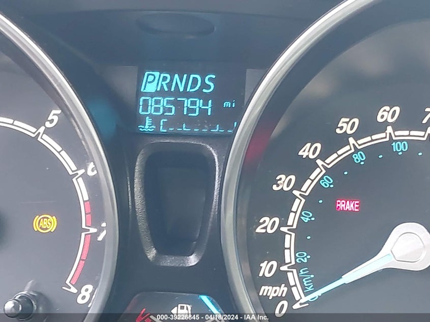 VIN 3FADP4BJ5KM124622 2019 FORD FIESTA SE
