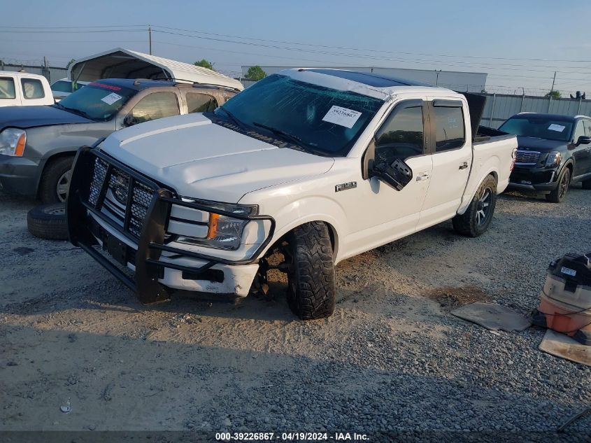2018 Ford F-150 Lariat VIN: 1FTEW1E55JFA65469 Lot: 39226867