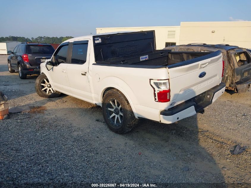 2018 Ford F-150 Lariat VIN: 1FTEW1E55JFA65469 Lot: 39226867