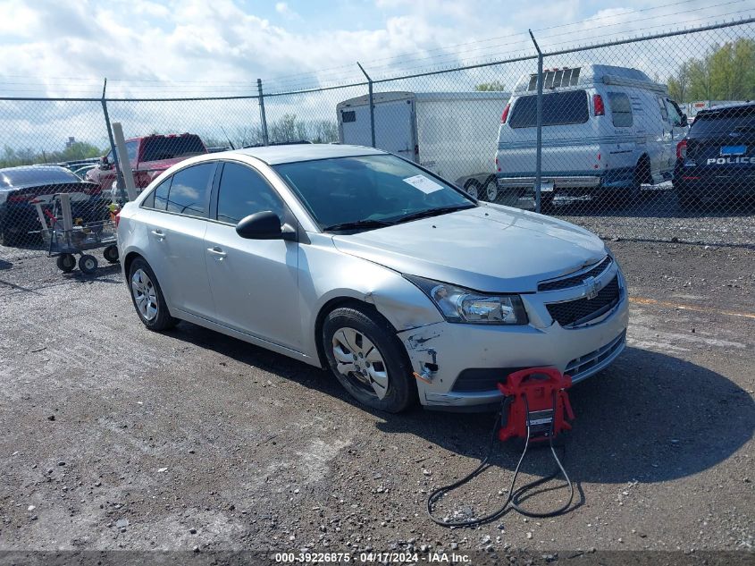 2014 Chevrolet Cruze Ls Auto VIN: 1G1PA5SH3E7196292 Lot: 39226875