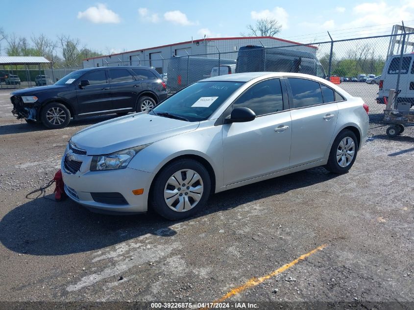 2014 Chevrolet Cruze Ls Auto VIN: 1G1PA5SH3E7196292 Lot: 39226875