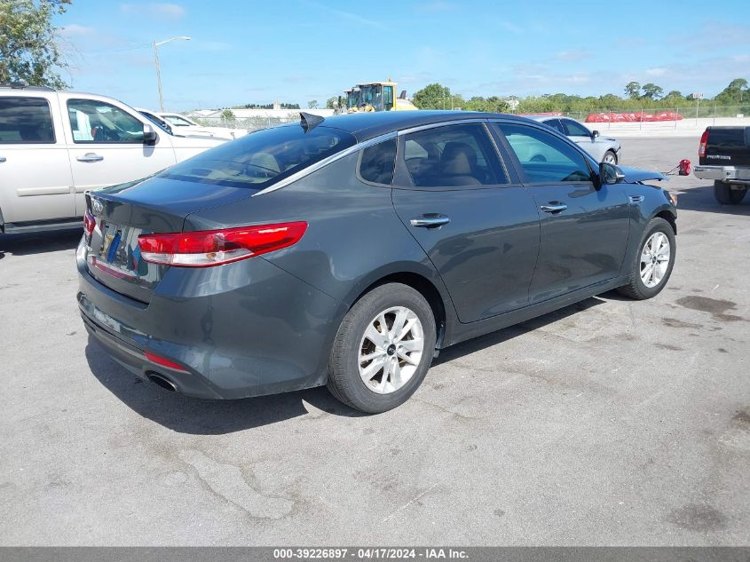 KNAGT4L3XG5084356 | 2016 KIA OPTIMA