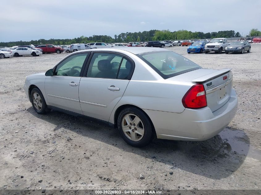 2005 Chevrolet Malibu Ls VIN: 1G1ZT54895F292448 Lot: 39226903