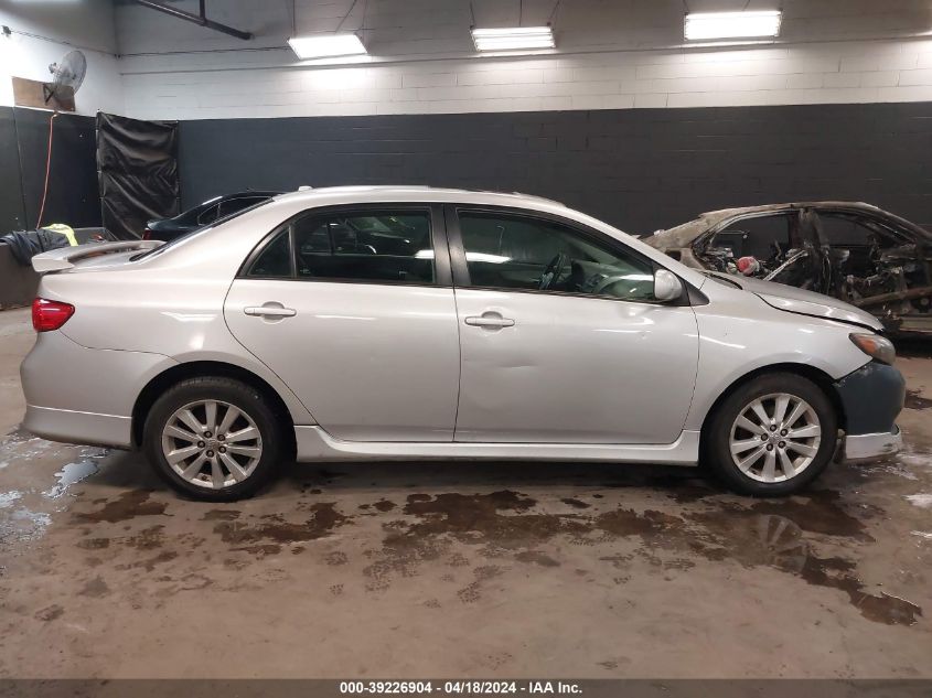 2010 Toyota Corolla S VIN: 1NXBU4EE1AZ376141 Lot: 39226904