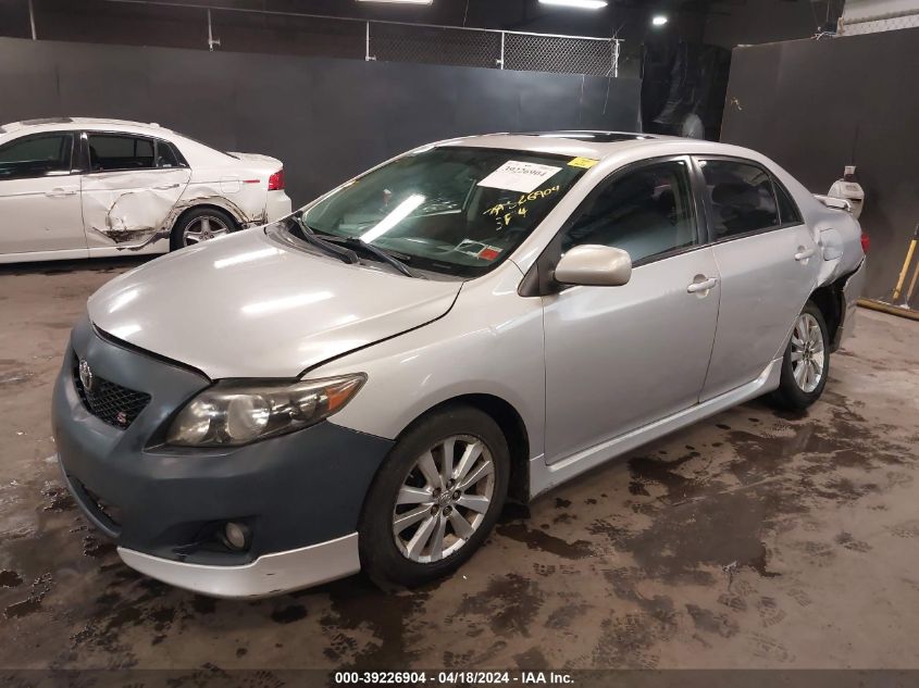 2010 Toyota Corolla S VIN: 1NXBU4EE1AZ376141 Lot: 39226904