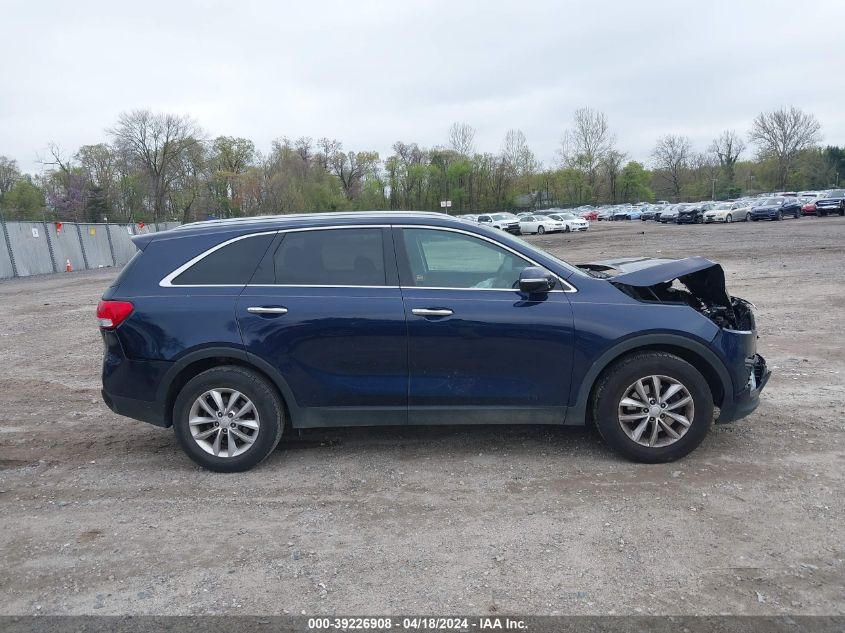 2018 Kia Sorento 2.4L Lx VIN: 5XYPG4A36JG395663 Lot: 39226908