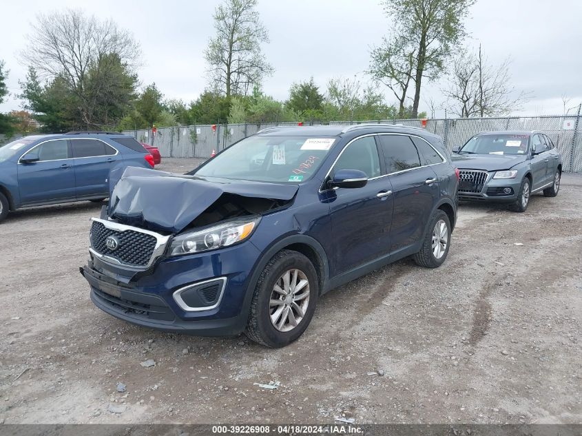 5XYPG4A36JG395663 2018 Kia Sorento 2.4L Lx
