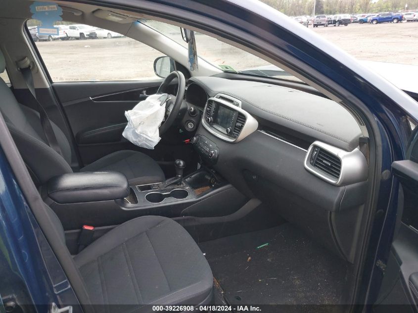 5XYPG4A36JG395663 2018 Kia Sorento 2.4L Lx