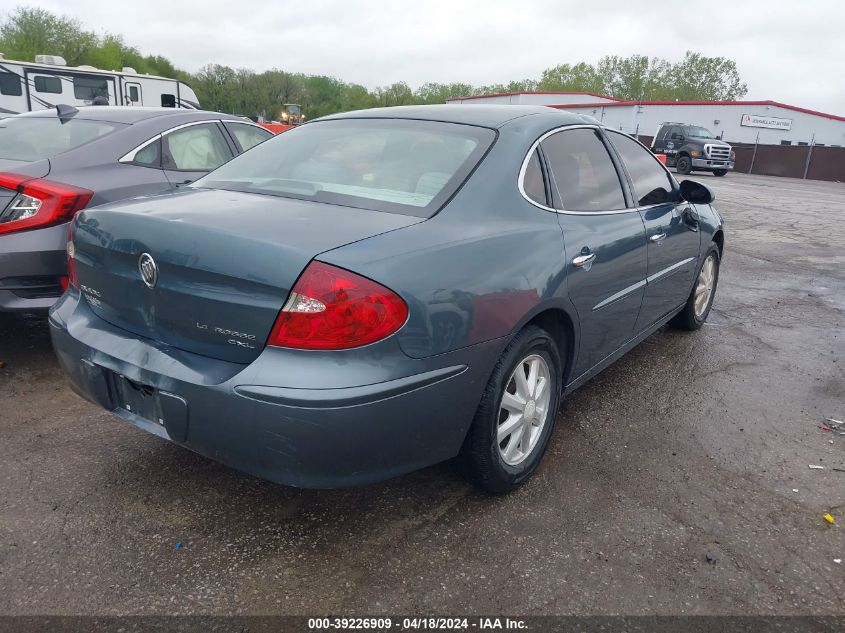 2006 Buick Lacrosse Cxl VIN: 2G4WD582X61213189 Lot: 39226909