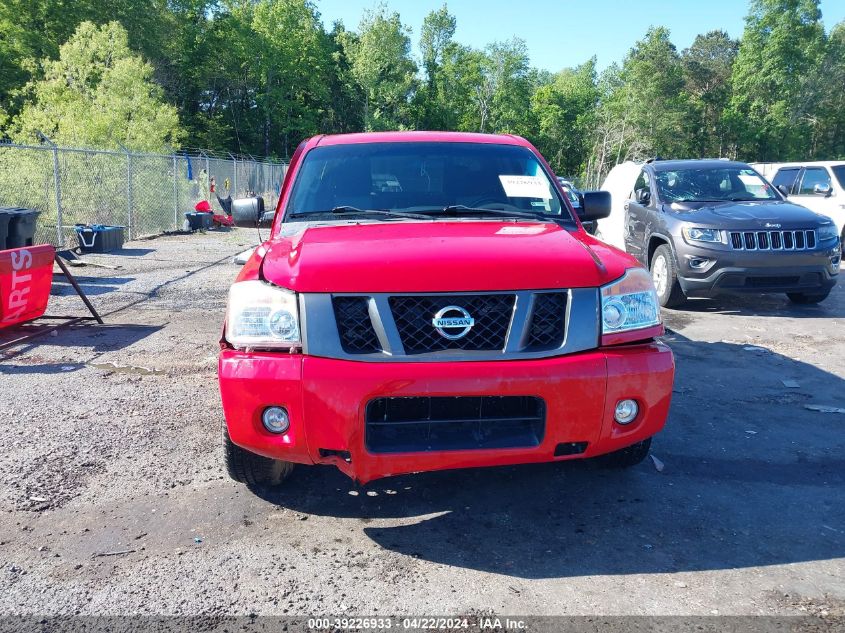 2012 Nissan Titan Sv VIN: 1N6BA0EK0CN321590 Lot: 39226933
