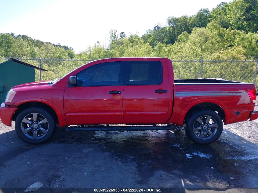 2012 Nissan Titan Sv VIN: 1N6BA0EK0CN321590 Lot: 39226933