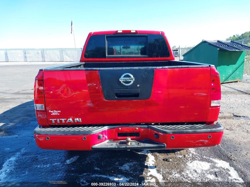 2012 Nissan Titan Sv VIN: 1N6BA0EK0CN321590 Lot: 39226933