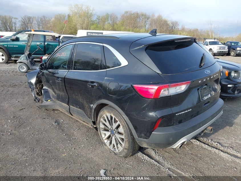 2020 Ford Escape Titanium VIN: 1FMCU9J97LUA20404 Lot: 39226953