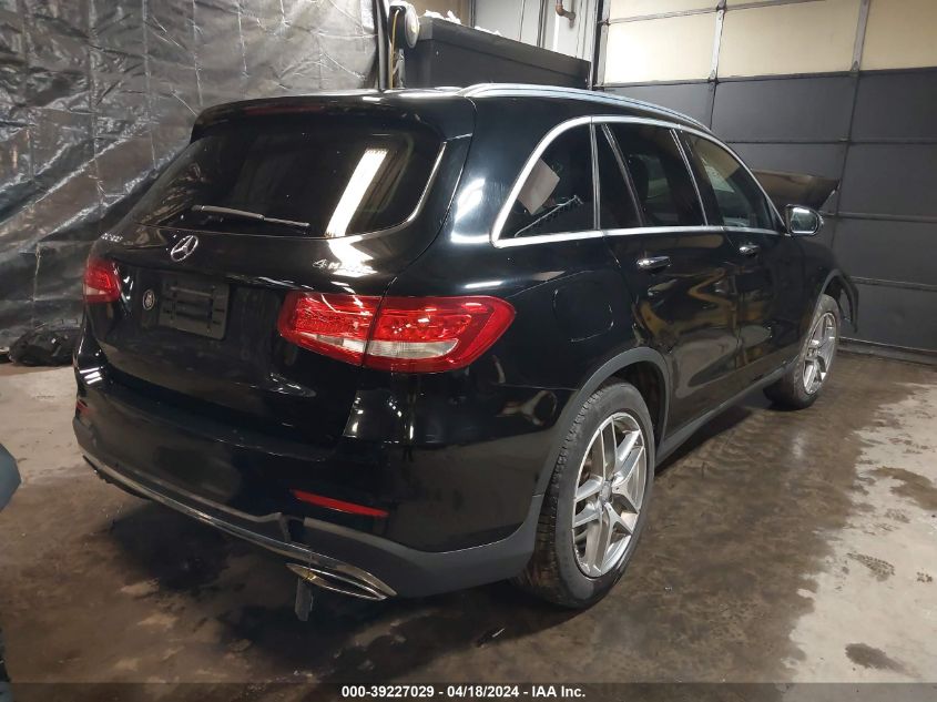 2016 Mercedes-Benz Glc 300 4Matic VIN: WDC0G4KB7GF013069 Lot: 39227029