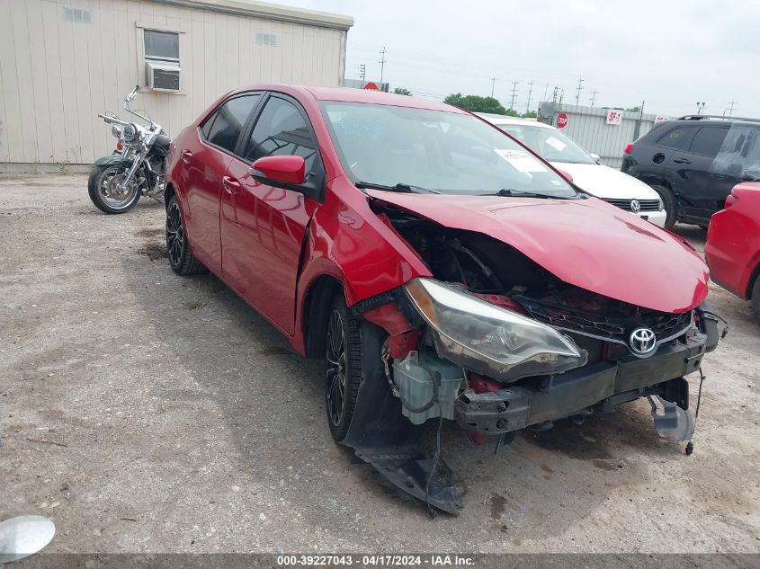 2015 TOYOTA COROLLA S PLUS - 2T1BURHE0FC331287