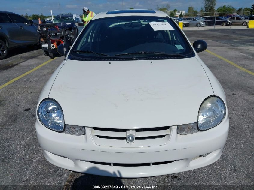 1B3ES56C02D652788 | 2002 DODGE NEON