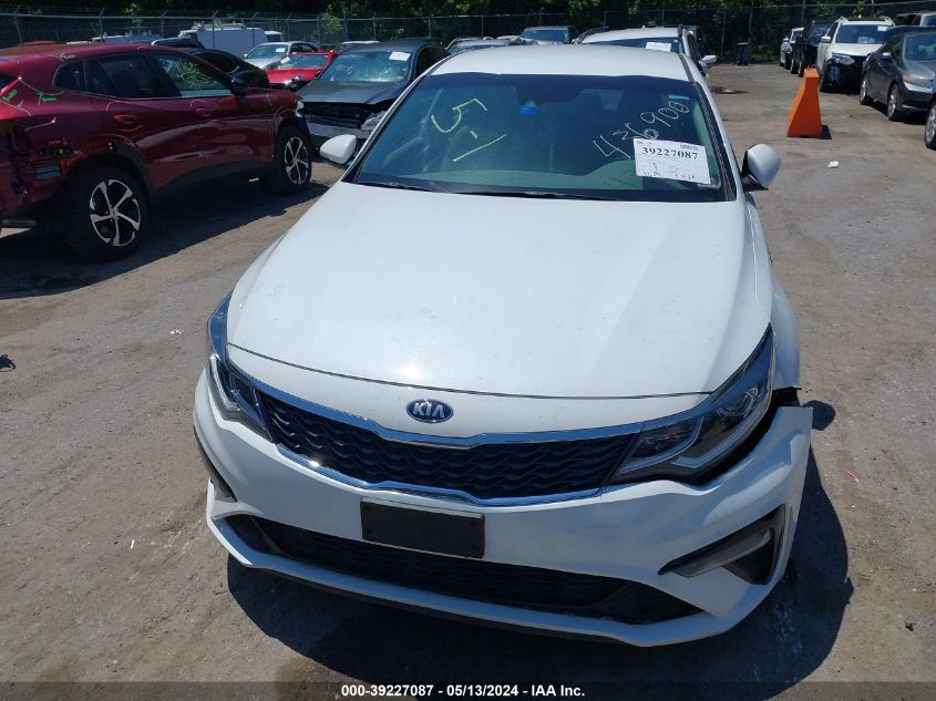 2020 Kia Optima Lx VIN: 5XXGT4L3XLG420550 Lot: 39227087