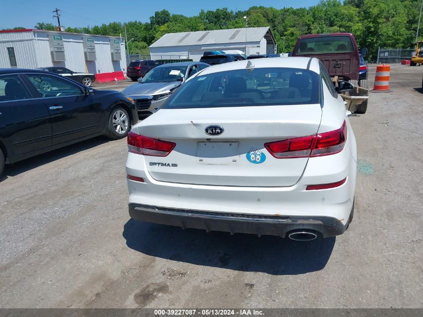 2020 Kia Optima Lx VIN: 5XXGT4L3XLG420550 Lot: 39227087