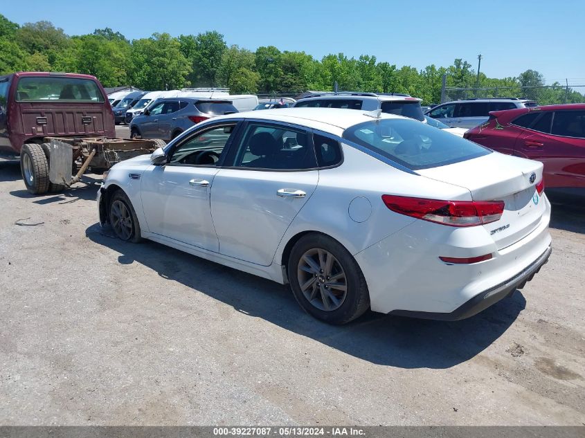 2020 Kia Optima Lx VIN: 5XXGT4L3XLG420550 Lot: 39227087