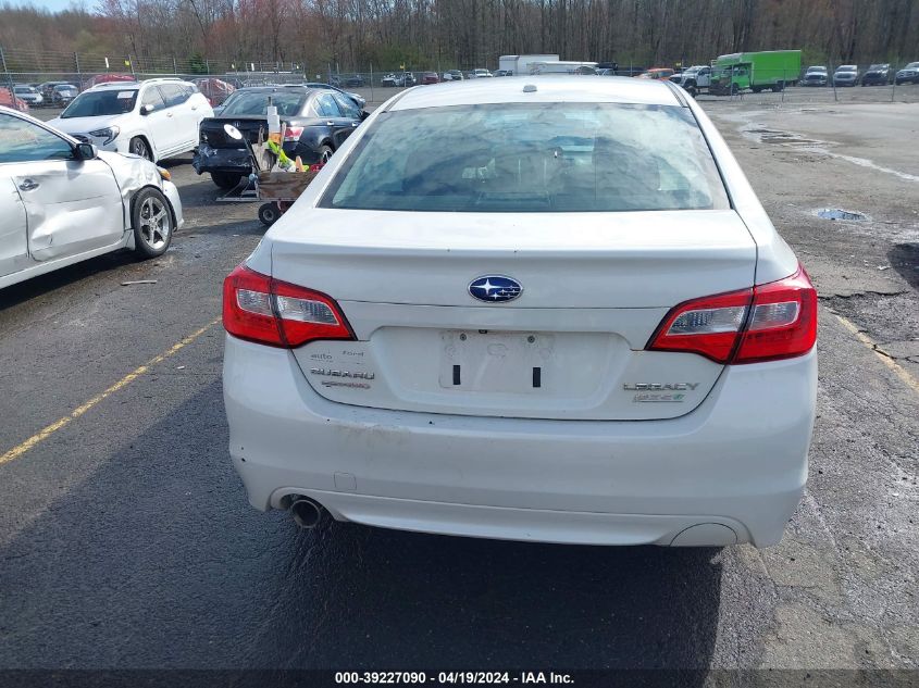 2015 Subaru Legacy 2.5I Premium VIN: 4S3BNAN6XG3025963 Lot: 39227090