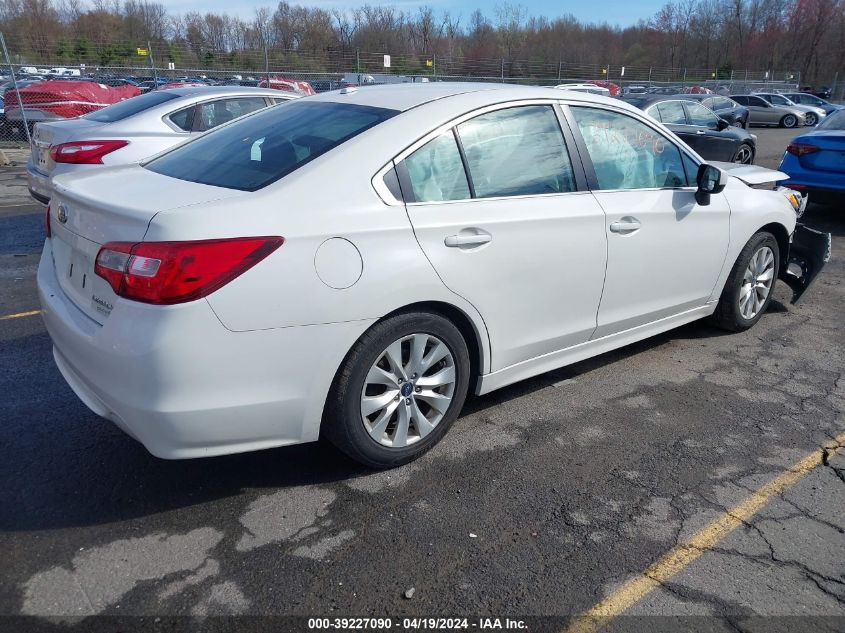 2015 Subaru Legacy 2.5I Premium VIN: 4S3BNAN6XG3025963 Lot: 39227090