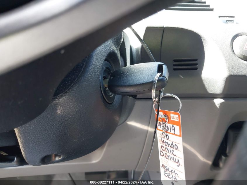 2010 Honda Civic Lx VIN: 2HGFA1F59AH576975 Lot: 39227111