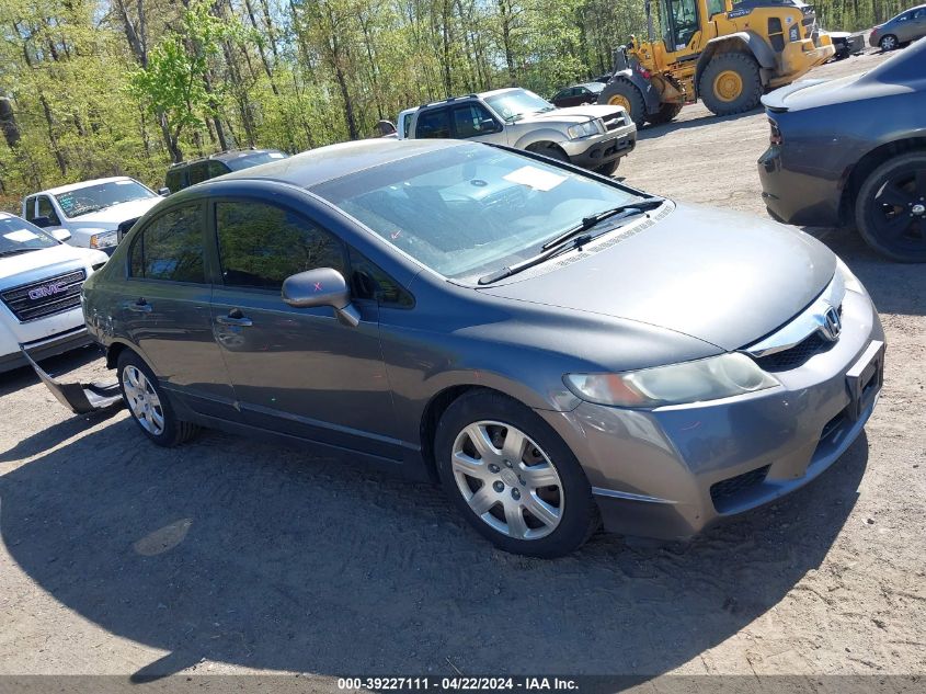 2010 Honda Civic Lx VIN: 2HGFA1F59AH576975 Lot: 51146354