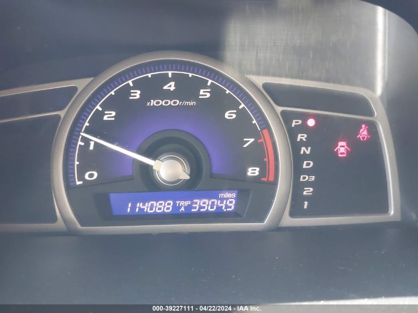 2010 Honda Civic Lx VIN: 2HGFA1F59AH576975 Lot: 39227111