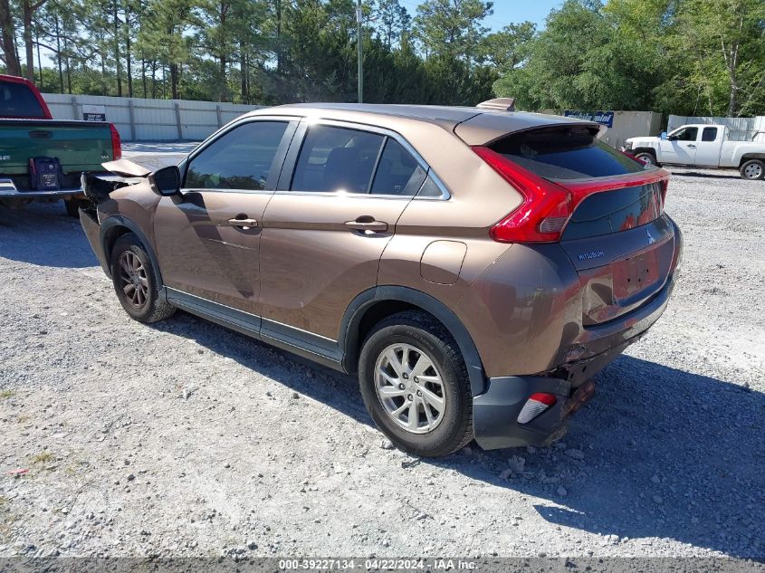 2018 Mitsubishi Eclipse Cross Es VIN: JA4AS3AA5JZ042128 Lot: 39227134