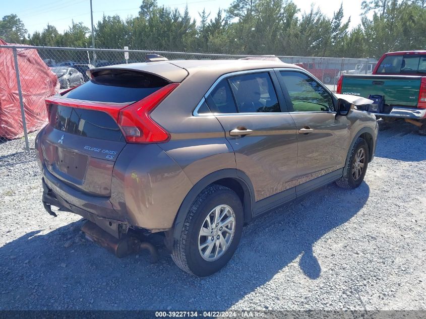 2018 Mitsubishi Eclipse Cross Es VIN: JA4AS3AA5JZ042128 Lot: 39227134