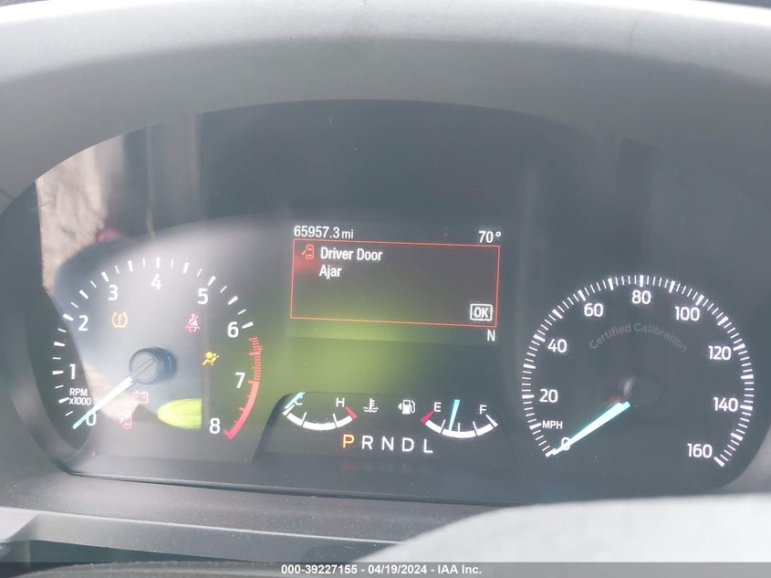 VIN 1FM5K8AC2MNA05762 2021 FORD POLICE INTERCEPTOR UTILITY