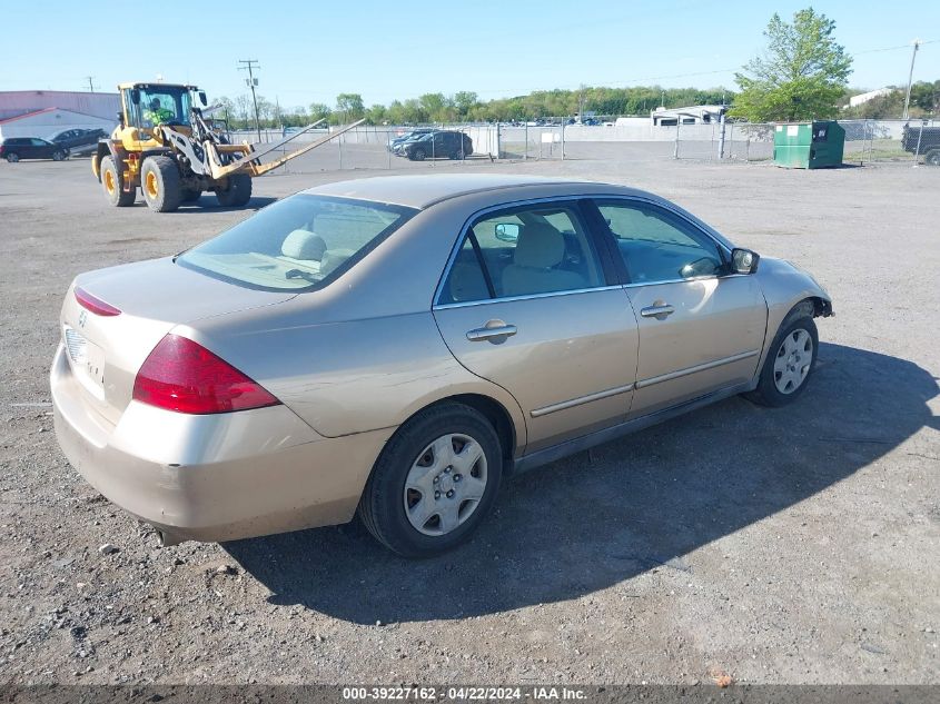 2006 Honda Accord 2.4 Lx VIN: 1HGCM56476A002034 Lot: 43273694